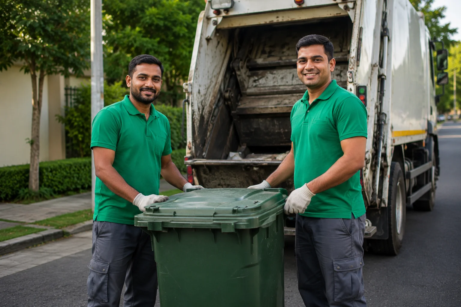 Licensed commercial waste removal and sorting